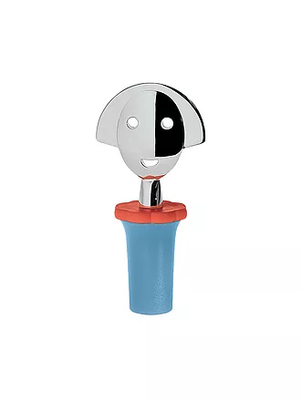 ALESSI | Tapón de botella Anna Stop azul claro 4cm | 
